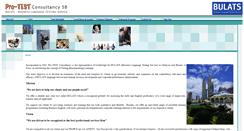 Desktop Screenshot of bulats.com.my